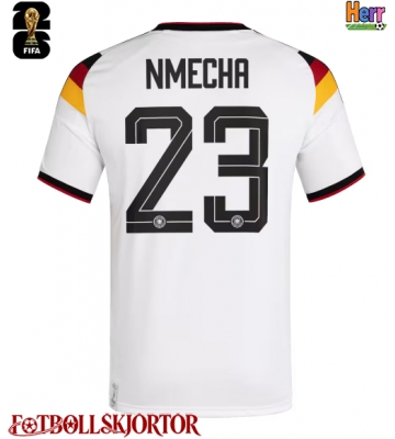 Tyskland Felix Nmecha #23 Hemmatröja VM 2026 Kortärmad